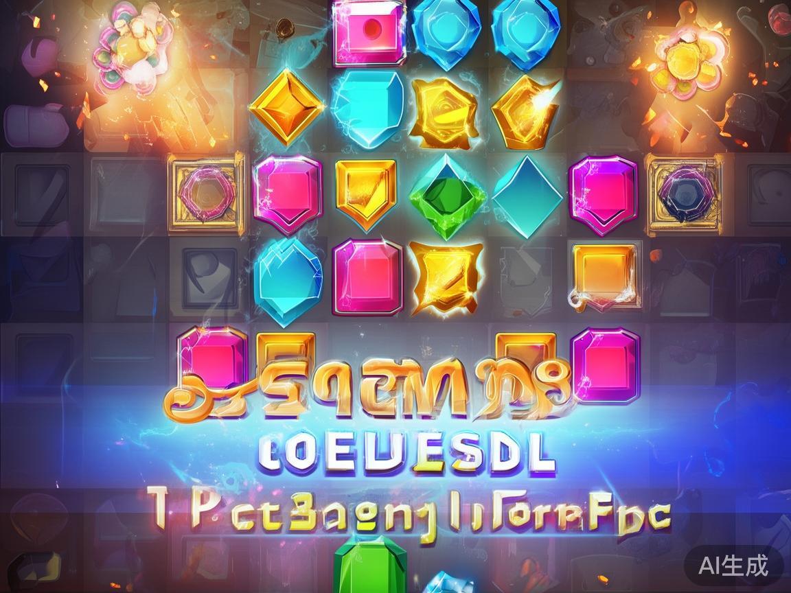 不同于传统的宝石游戏，宝石传奇引入了多种特殊宝石，